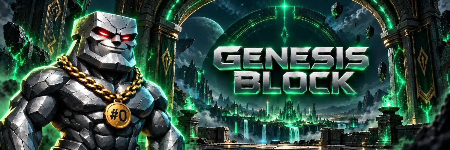 Genesis guardian and emerald portal overlooking the city